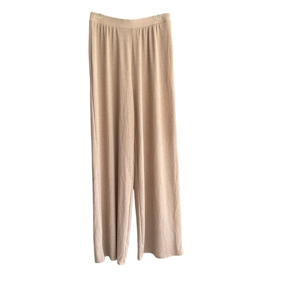 Zara Cream Wide Leg Pants for Versatile Elegance - Picture 1 of 15